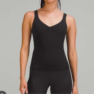 Lululemon Align Waist-Length Tank Top in black